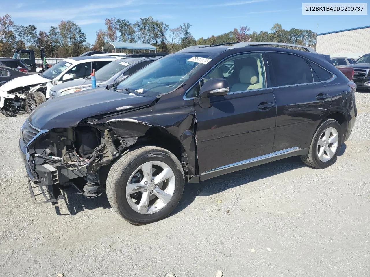 2013 Lexus Rx 350 Base VIN: 2T2BK1BA0DC200737 Lot: 76511174