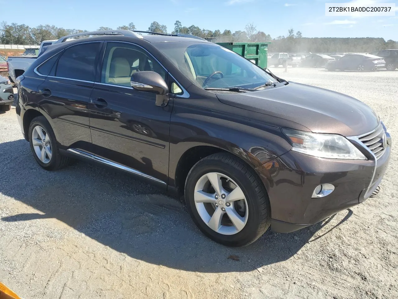 2013 Lexus Rx 350 Base VIN: 2T2BK1BA0DC200737 Lot: 76511174