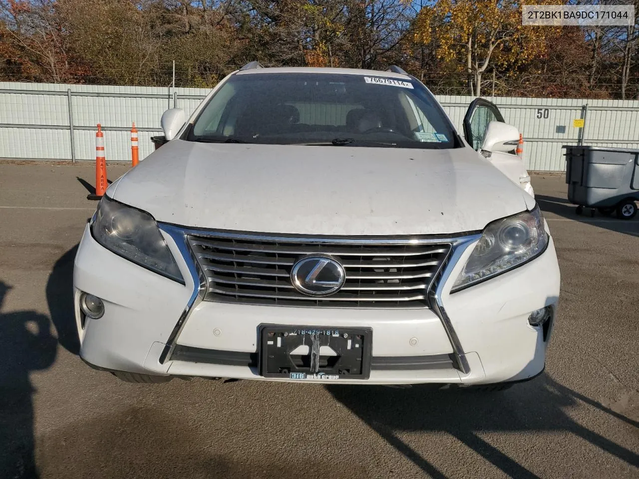 2013 Lexus Rx 350 Base VIN: 2T2BK1BA9DC171044 Lot: 76679114