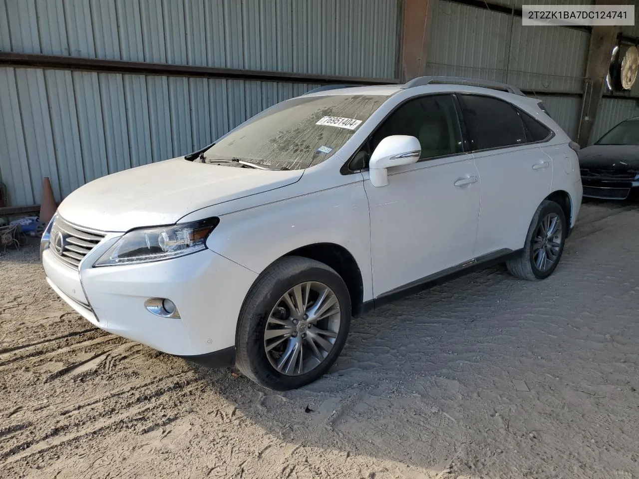 2013 Lexus Rx 350 VIN: 2T2ZK1BA7DC124741 Lot: 76951404