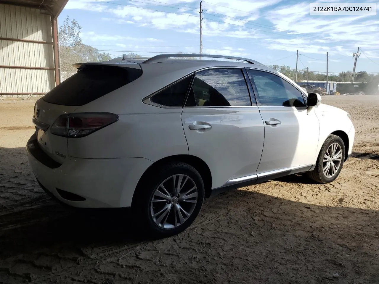 2013 Lexus Rx 350 VIN: 2T2ZK1BA7DC124741 Lot: 76951404