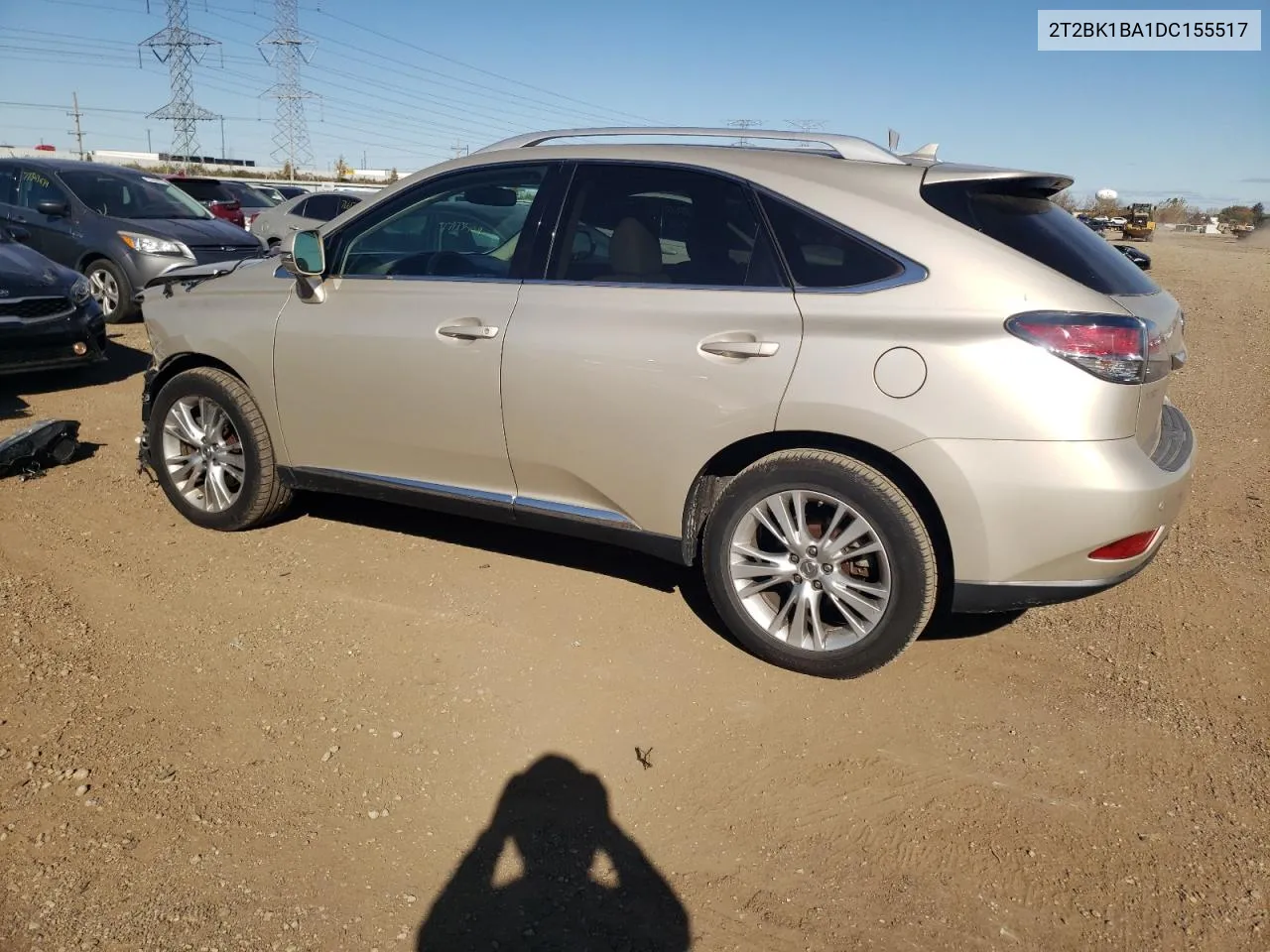 2013 Lexus Rx 350 Base VIN: 2T2BK1BA1DC155517 Lot: 77361514