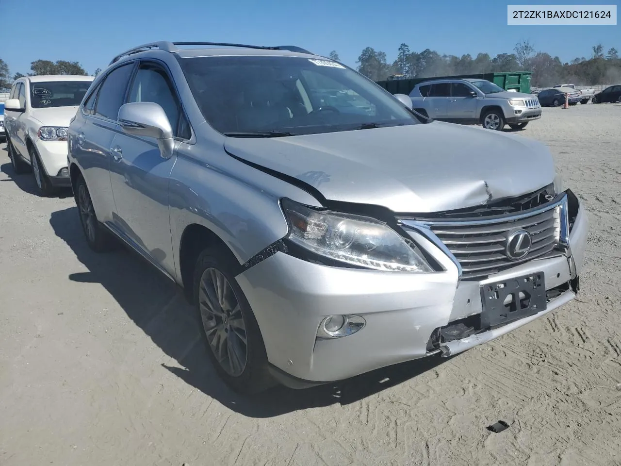 2013 Lexus Rx 350 VIN: 2T2ZK1BAXDC121624 Lot: 77395034