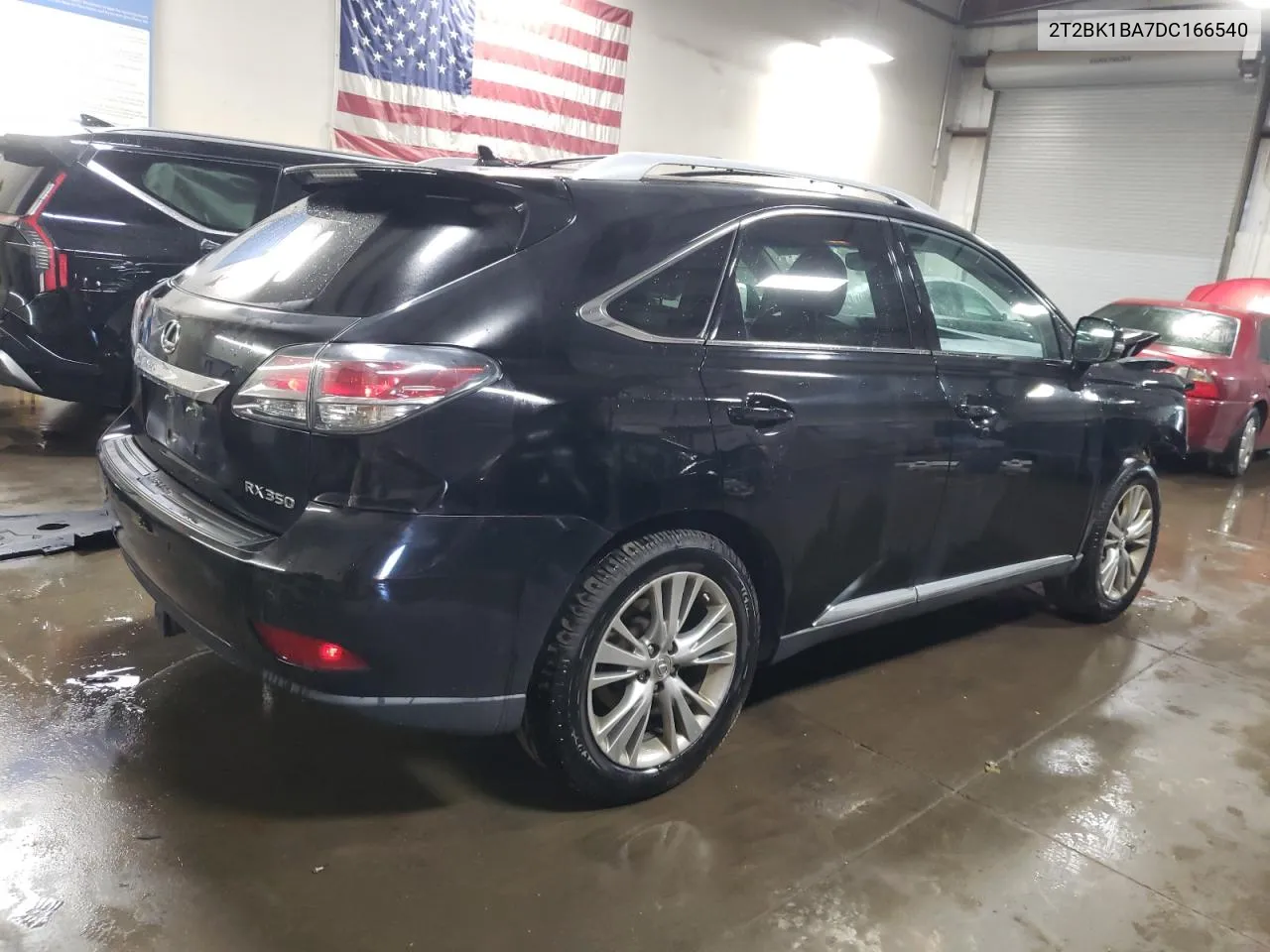 2013 Lexus Rx 350 Base VIN: 2T2BK1BA7DC166540 Lot: 77425554