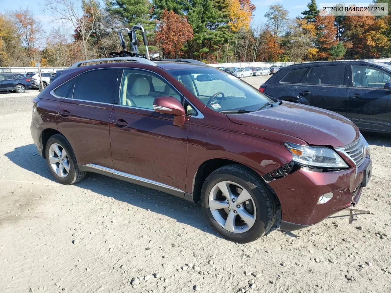 2013 Lexus Rx 350 Base VIN: 2T2BK1BA4DC214219 Lot: 77624424