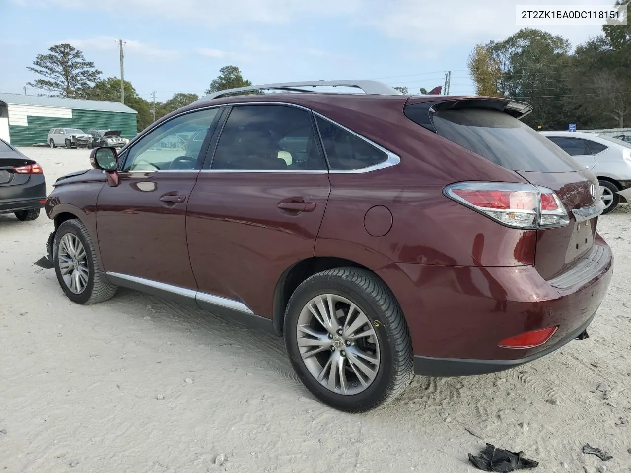 2013 Lexus Rx 350 VIN: 2T2ZK1BA0DC118151 Lot: 78310264