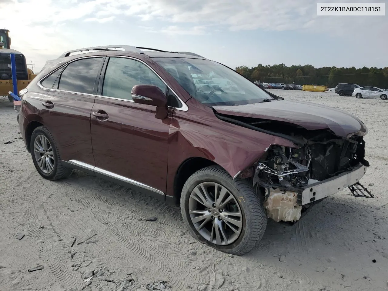 2013 Lexus Rx 350 VIN: 2T2ZK1BA0DC118151 Lot: 78310264