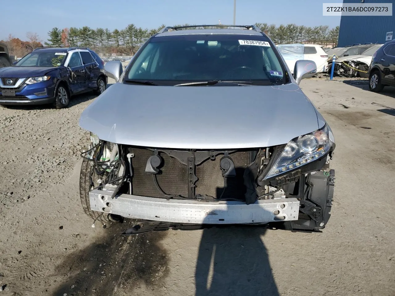 2013 Lexus Rx 350 VIN: 2T2ZK1BA6DC097273 Lot: 78387954