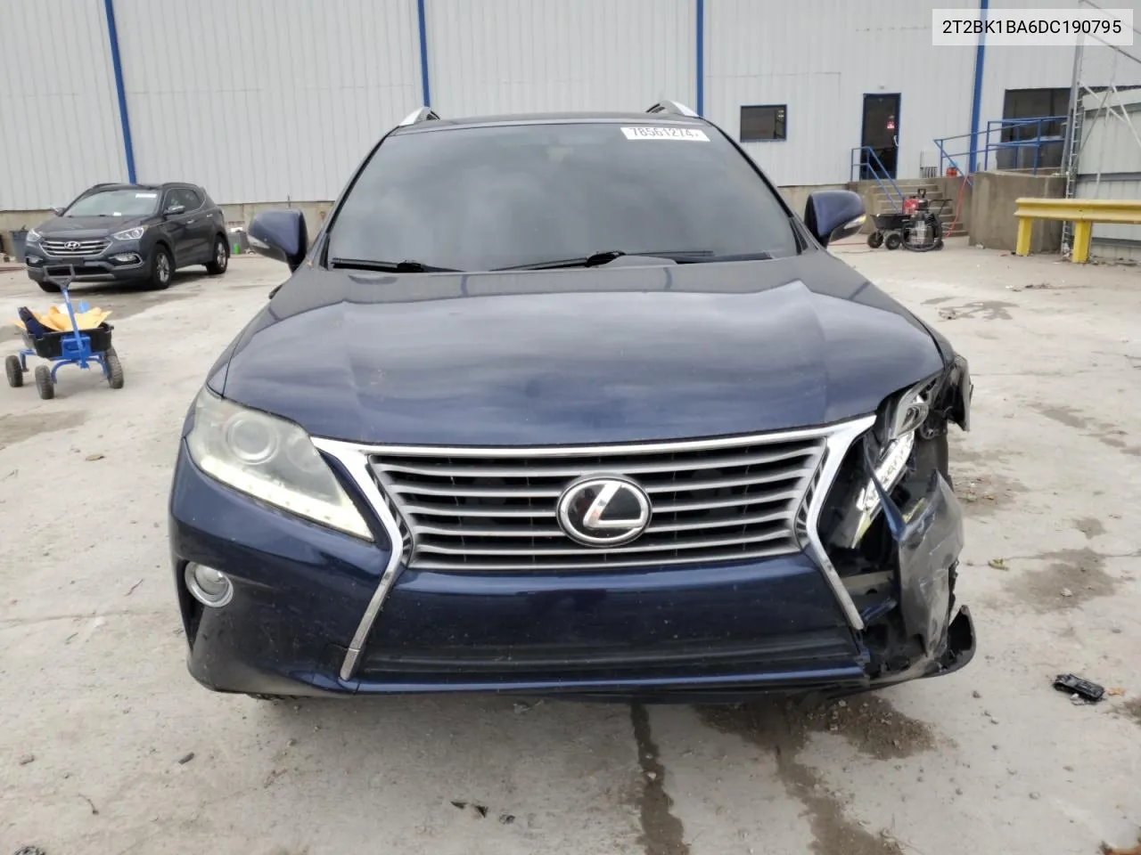 2013 Lexus Rx 350 Base VIN: 2T2BK1BA6DC190795 Lot: 78561274