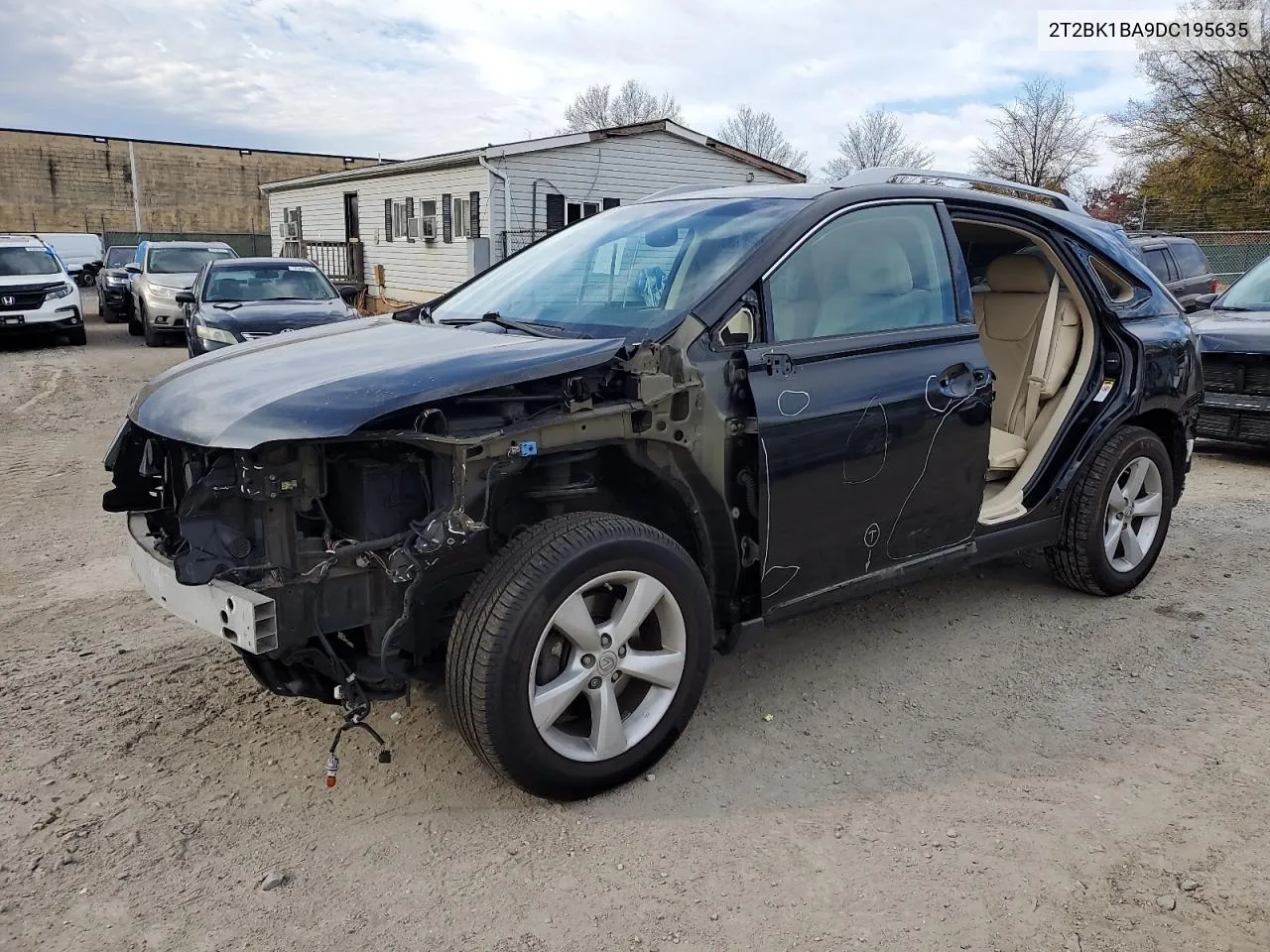 2013 Lexus Rx 350 Base VIN: 2T2BK1BA9DC195635 Lot: 78938054