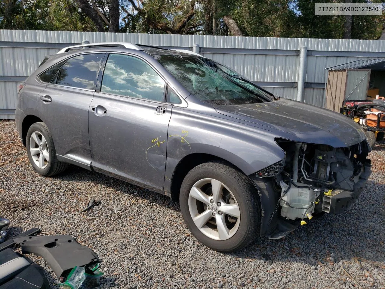 2013 Lexus Rx 350 VIN: 2T2ZK1BA9DC122540 Lot: 79916714