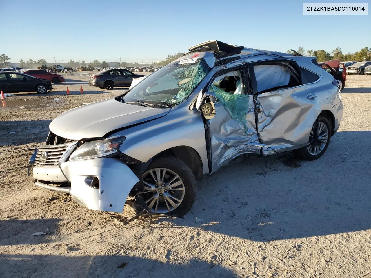 2013 Lexus Rx 350 VIN: 2T2ZK1BA5DC110014 Lot: 80684814