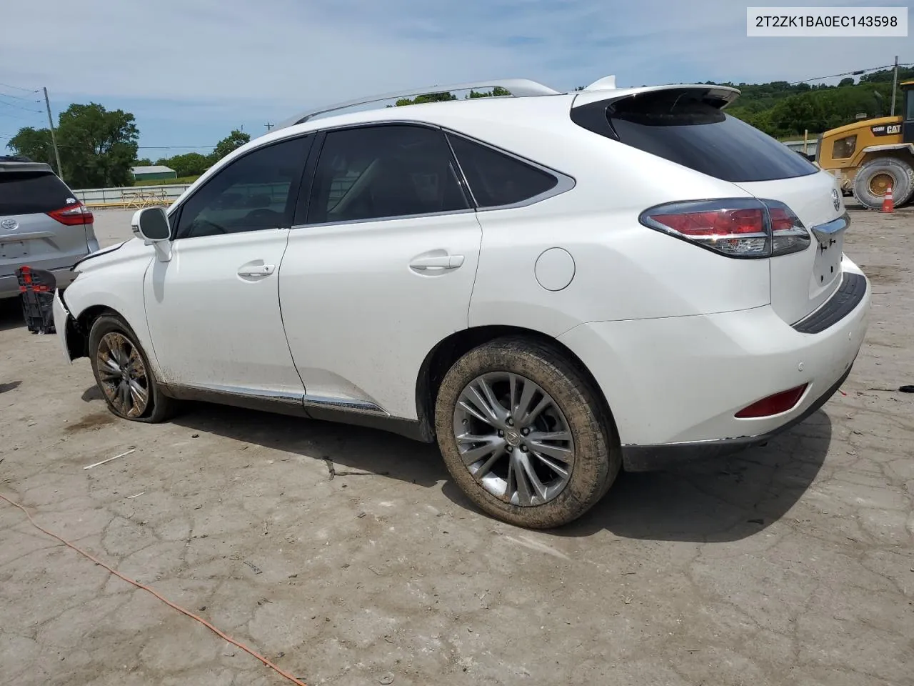 2014 Lexus Rx 350 VIN: 2T2ZK1BA0EC143598 Lot: 58918554