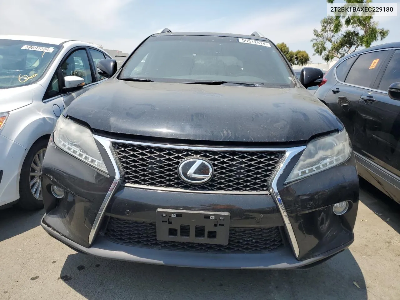 2T2BK1BAXEC229180 2014 Lexus Rx 350 Base