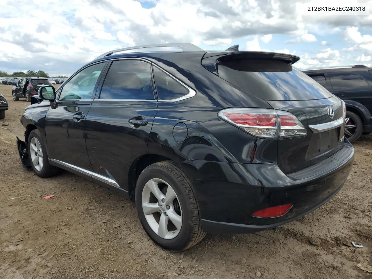 2014 Lexus Rx 350 Base VIN: 2T2BK1BA2EC240318 Lot: 61661394