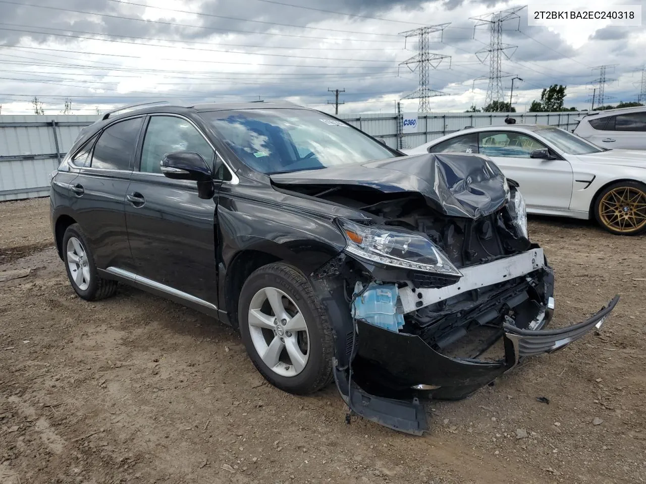 2T2BK1BA2EC240318 2014 Lexus Rx 350 Base