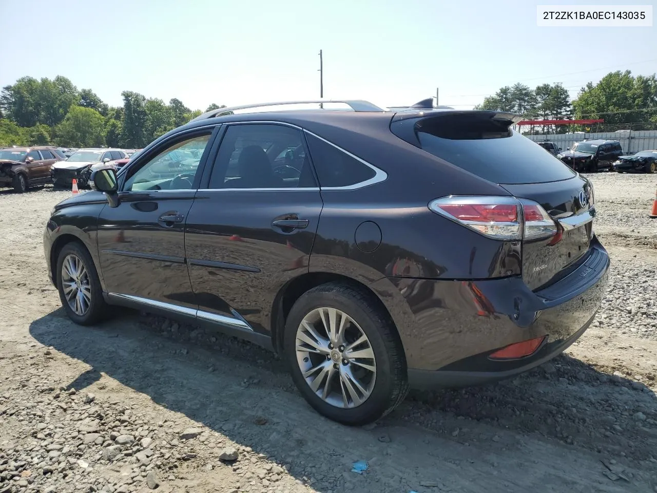 2014 Lexus Rx 350 VIN: 2T2ZK1BA0EC143035 Lot: 63107004