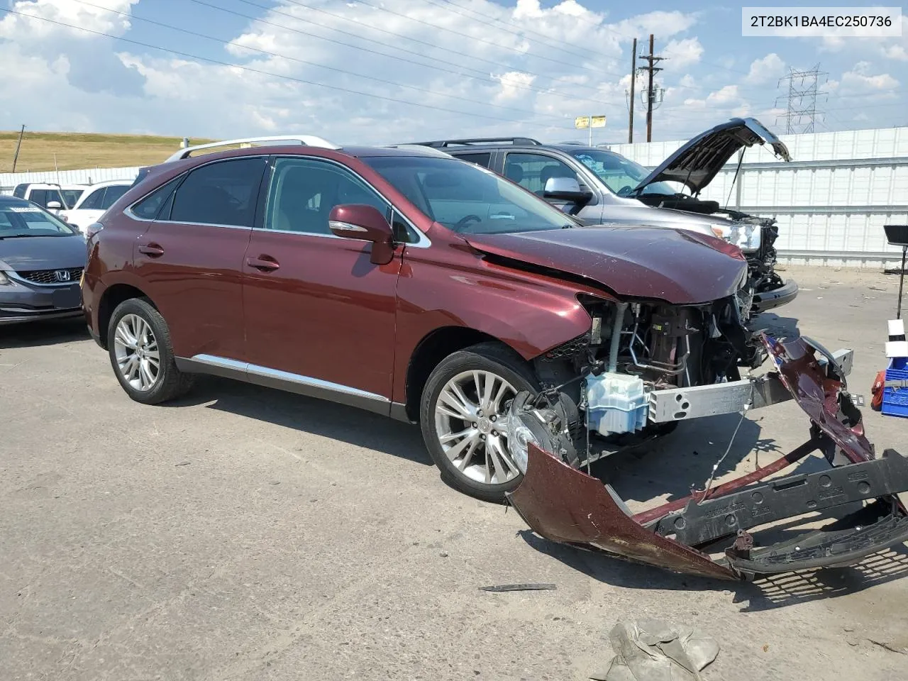 2T2BK1BA4EC250736 2014 Lexus Rx 350 Base