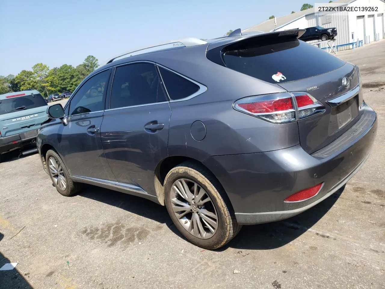 2014 Lexus Rx 350 VIN: 2T2ZK1BA2EC139262 Lot: 66948874