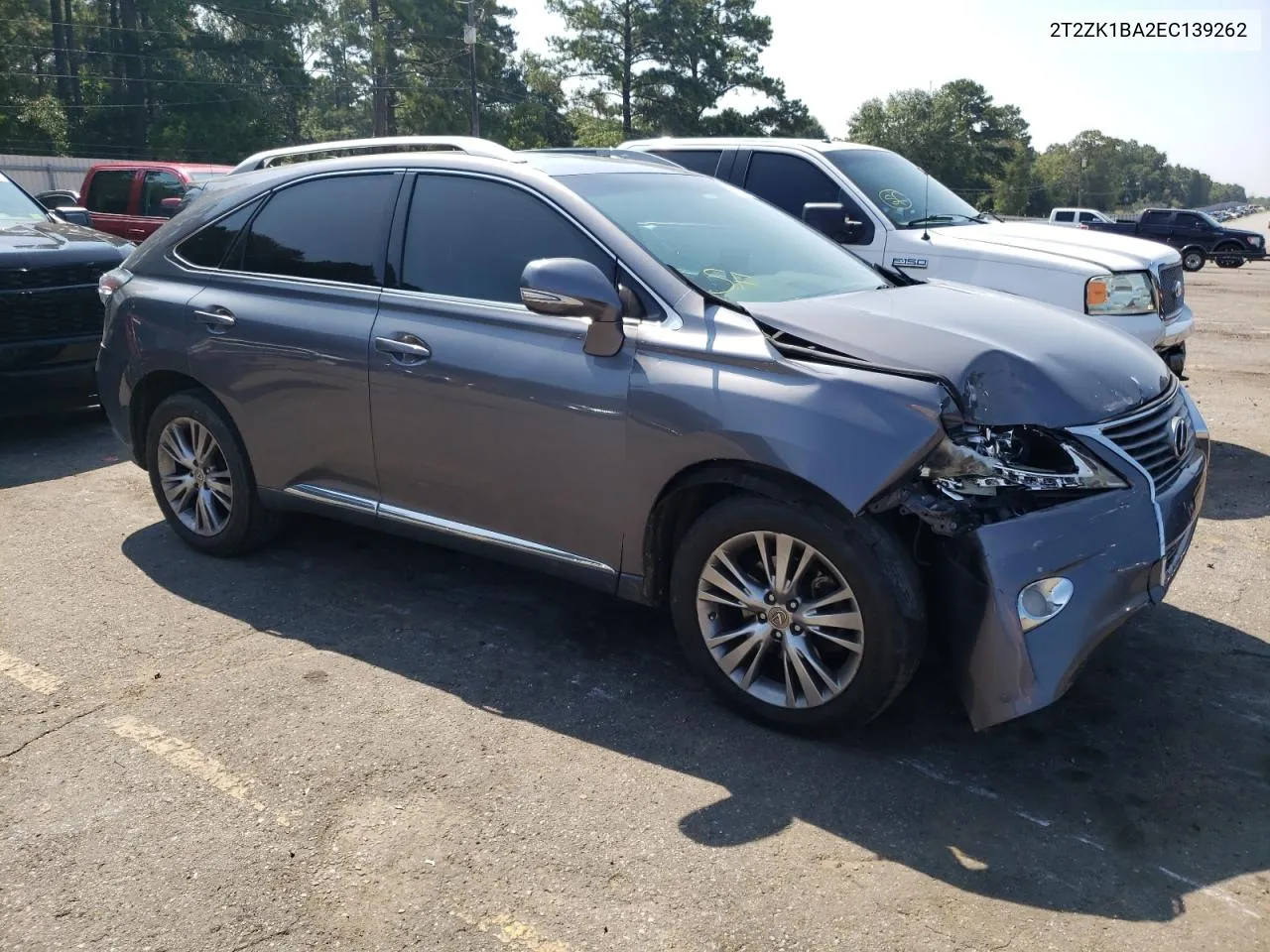 2T2ZK1BA2EC139262 2014 Lexus Rx 350