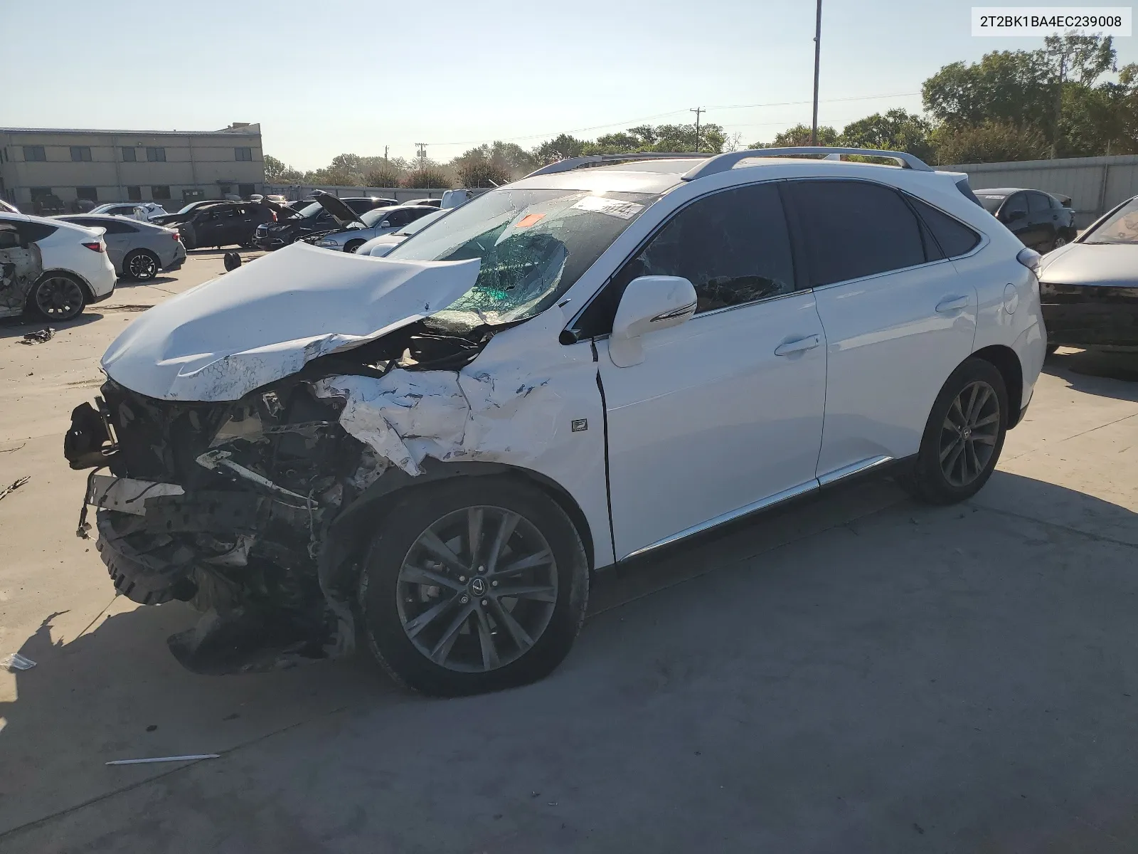 2T2BK1BA4EC239008 2014 Lexus Rx 350 Base