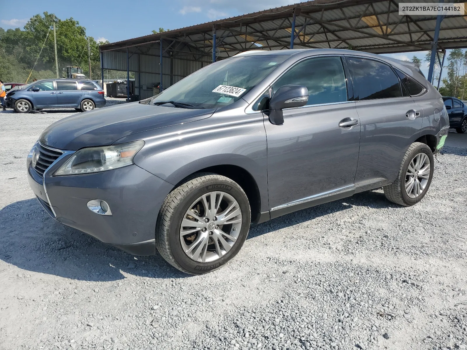 2014 Lexus Rx 350 VIN: 2T2ZK1BA7EC144182 Lot: 67123624