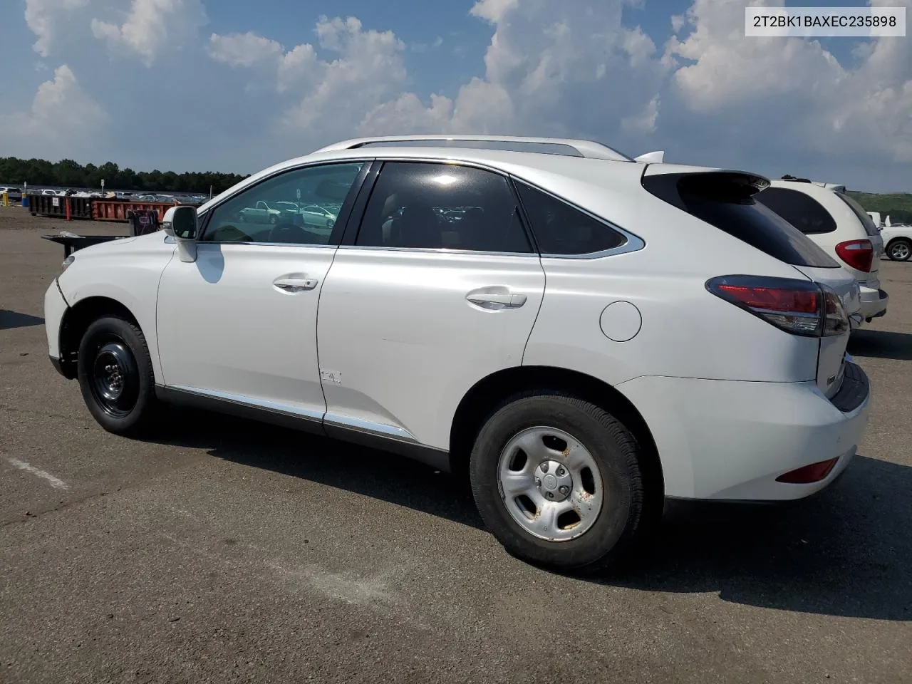 2014 Lexus Rx 350 Base VIN: 2T2BK1BAXEC235898 Lot: 68045764