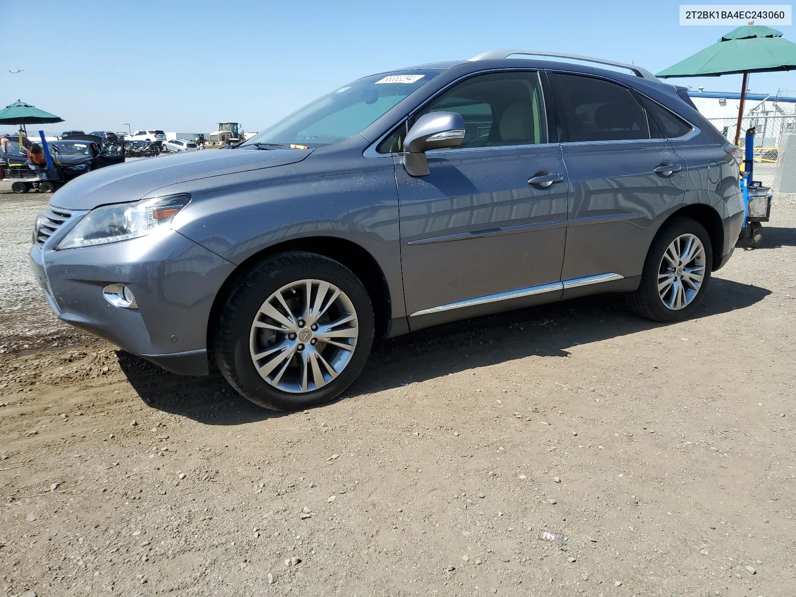 2014 Lexus Rx 350 Base VIN: 2T2BK1BA4EC243060 Lot: 68383294