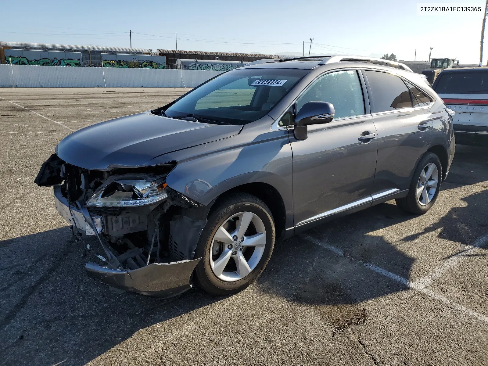 2014 Lexus Rx 350 VIN: 2T2ZK1BA1EC139365 Lot: 68659024