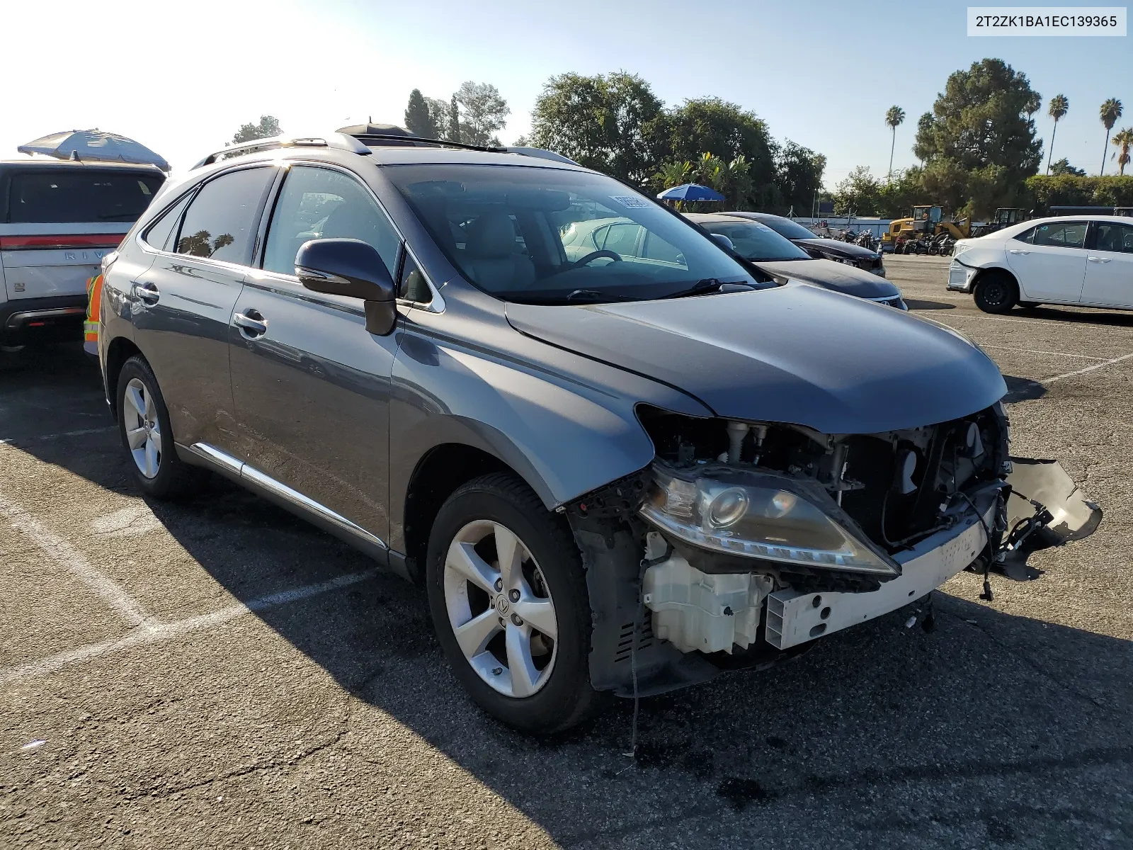 2014 Lexus Rx 350 VIN: 2T2ZK1BA1EC139365 Lot: 68659024