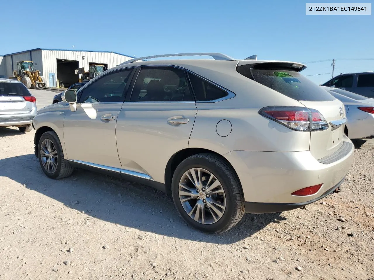 2014 Lexus Rx 350 VIN: 2T2ZK1BA1EC149541 Lot: 68786264