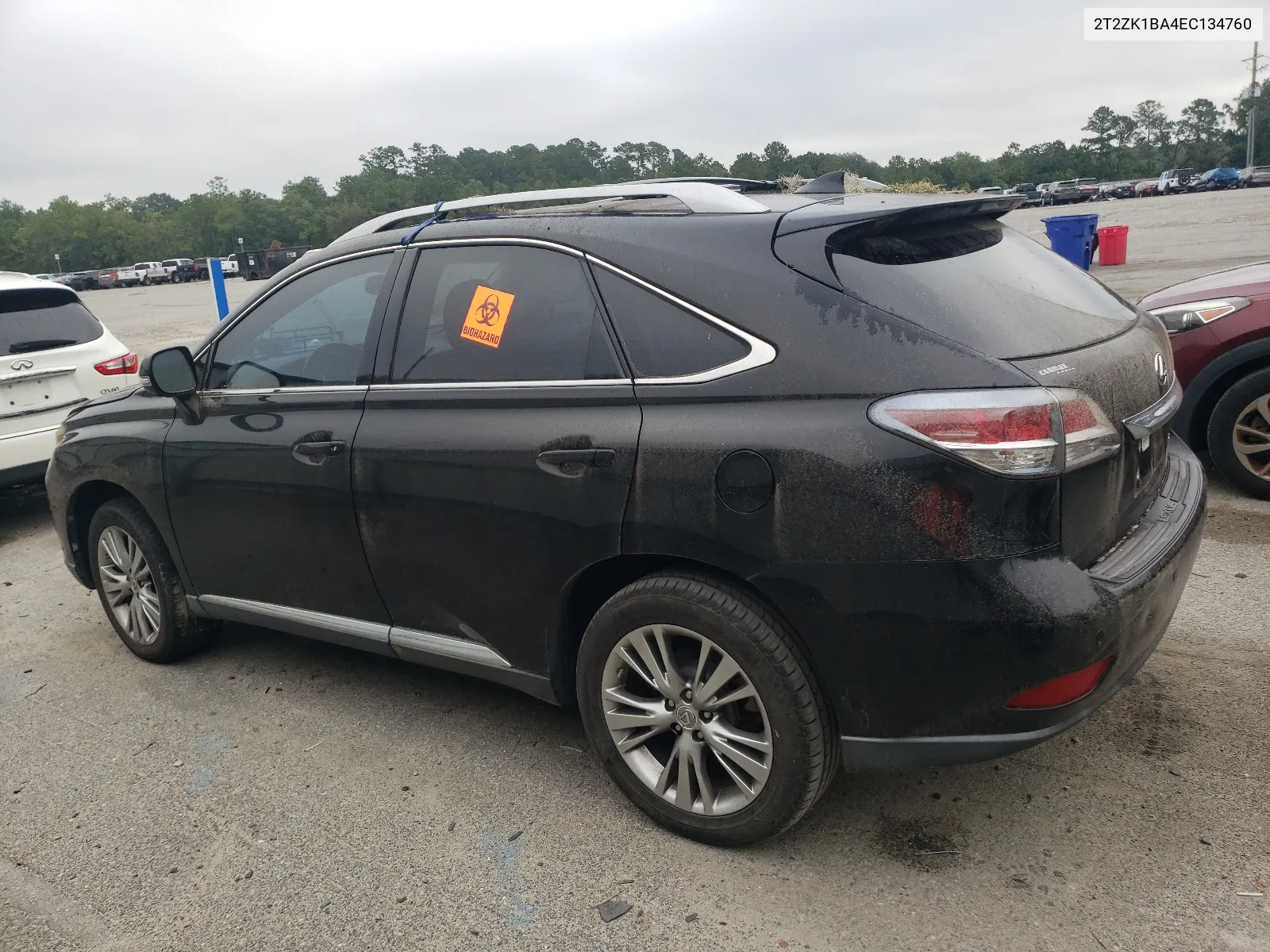 2014 Lexus Rx 350 VIN: 2T2ZK1BA4EC134760 Lot: 68932374