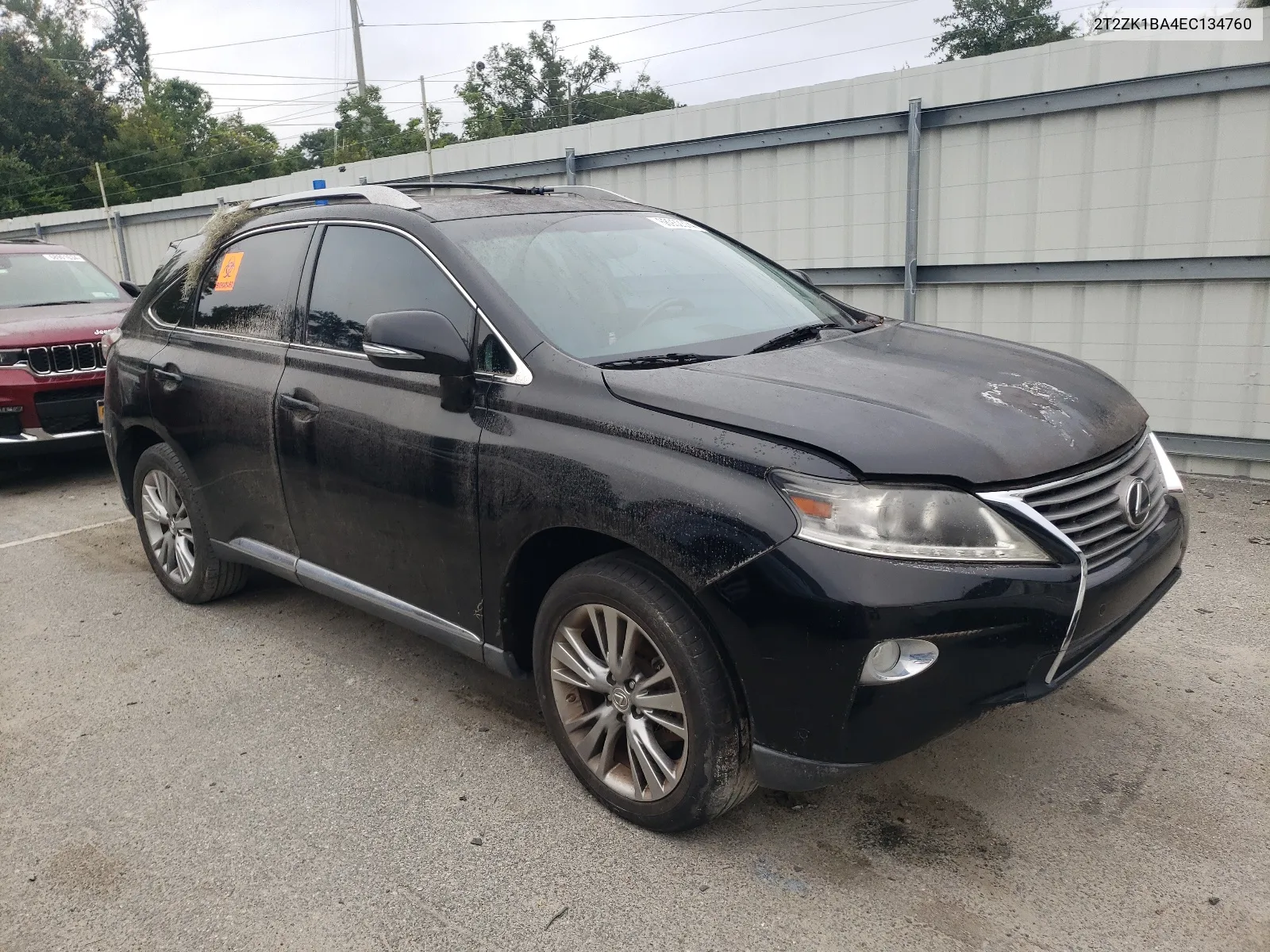 2014 Lexus Rx 350 VIN: 2T2ZK1BA4EC134760 Lot: 68932374