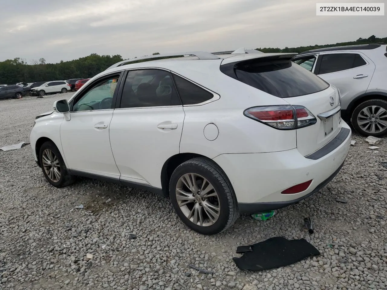 2T2ZK1BA4EC140039 2014 Lexus Rx 350