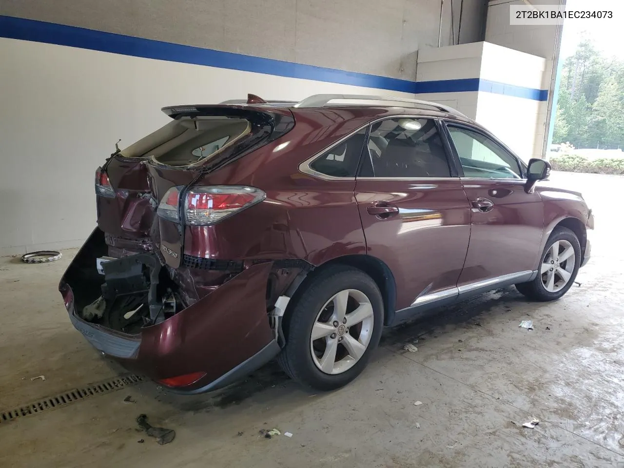 2014 Lexus Rx 350 Base VIN: 2T2BK1BA1EC234073 Lot: 70051954