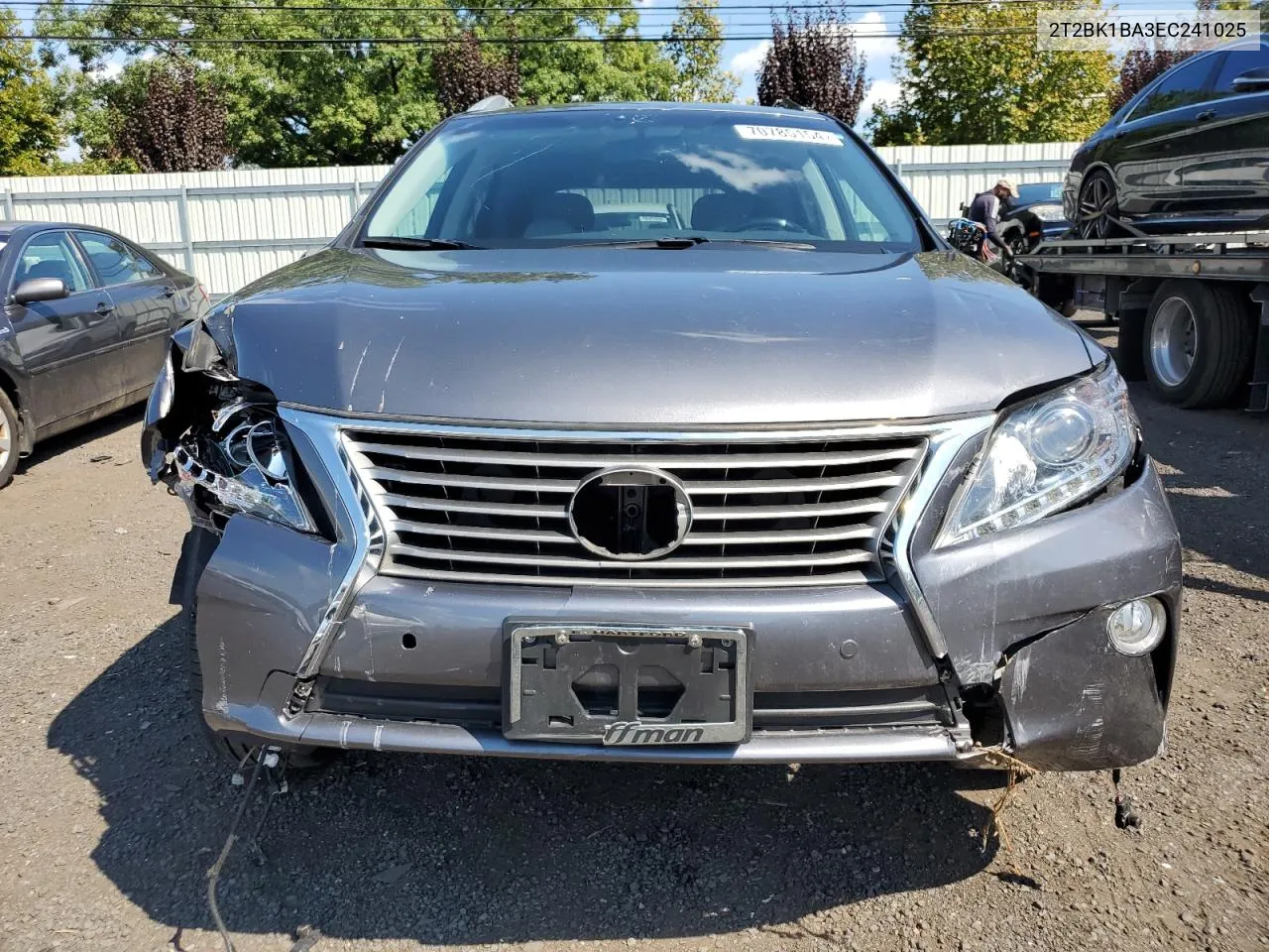 2014 Lexus Rx 350 Base VIN: 2T2BK1BA3EC241025 Lot: 70785154