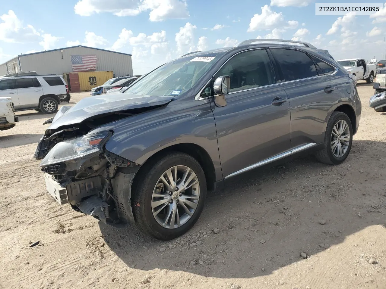 2014 Lexus Rx 350 VIN: 2T2ZK1BA1EC142895 Lot: 71179914