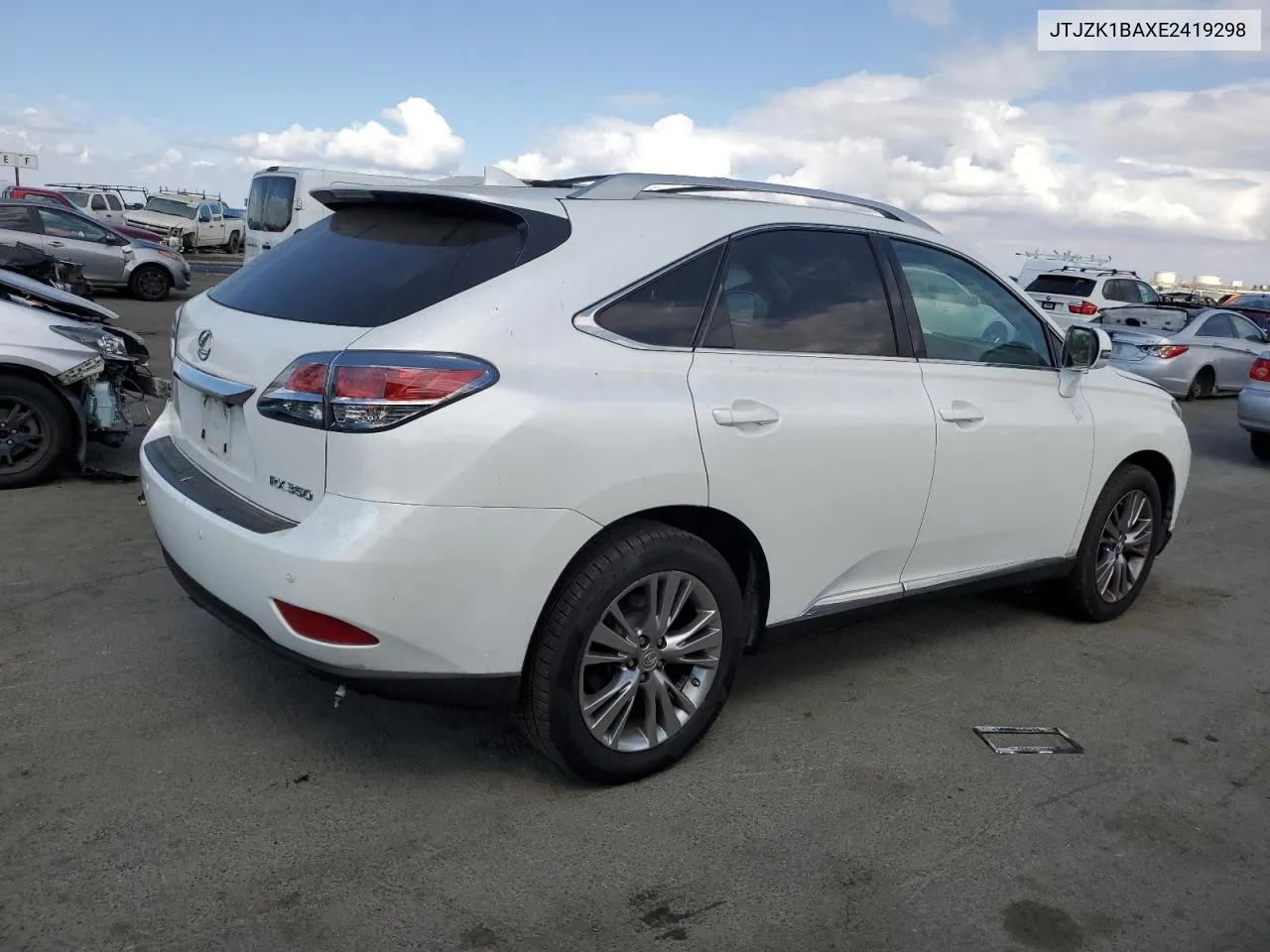 2014 Lexus Rx 350 VIN: JTJZK1BAXE2419298 Lot: 71552104