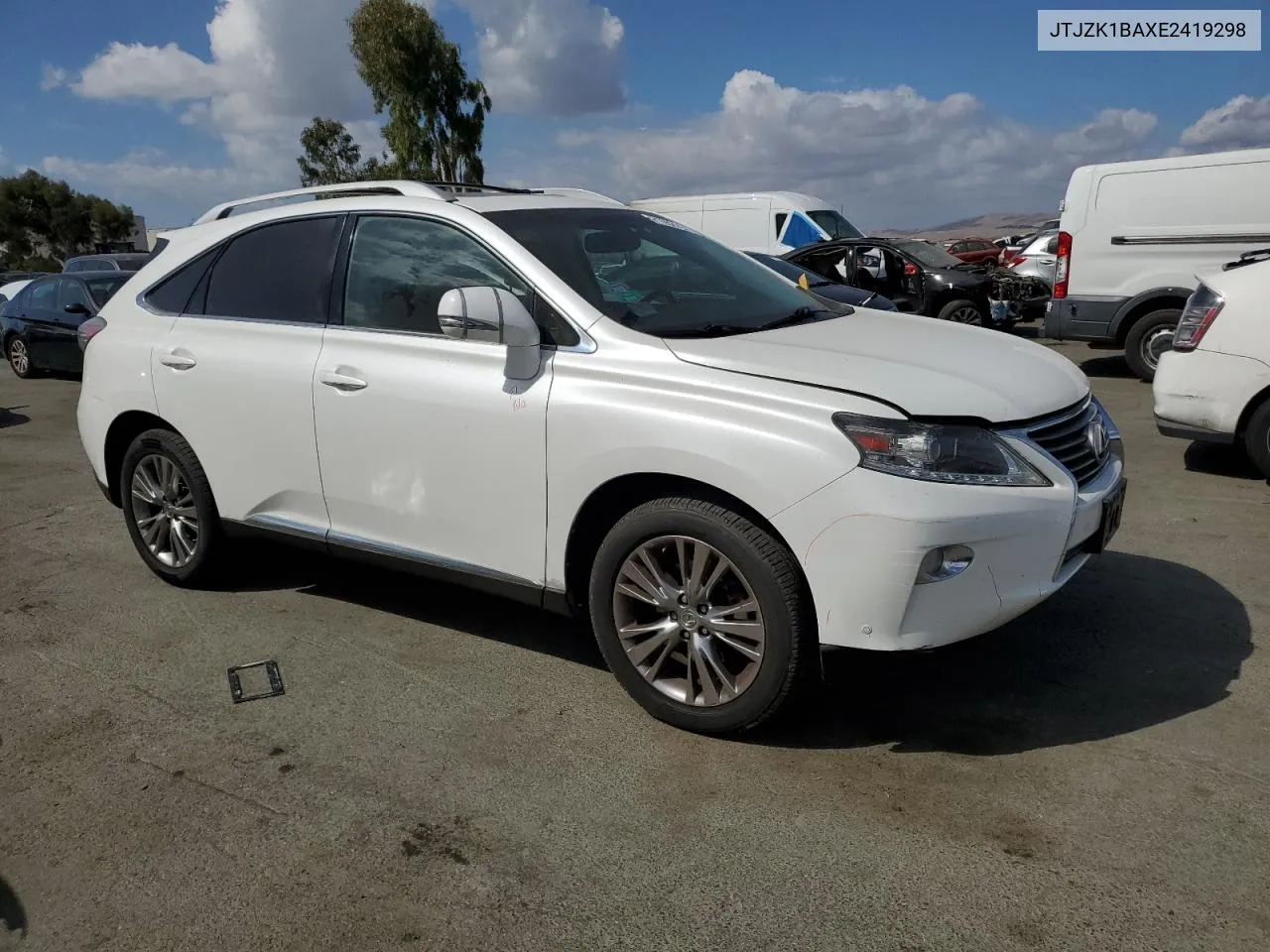 2014 Lexus Rx 350 VIN: JTJZK1BAXE2419298 Lot: 71552104