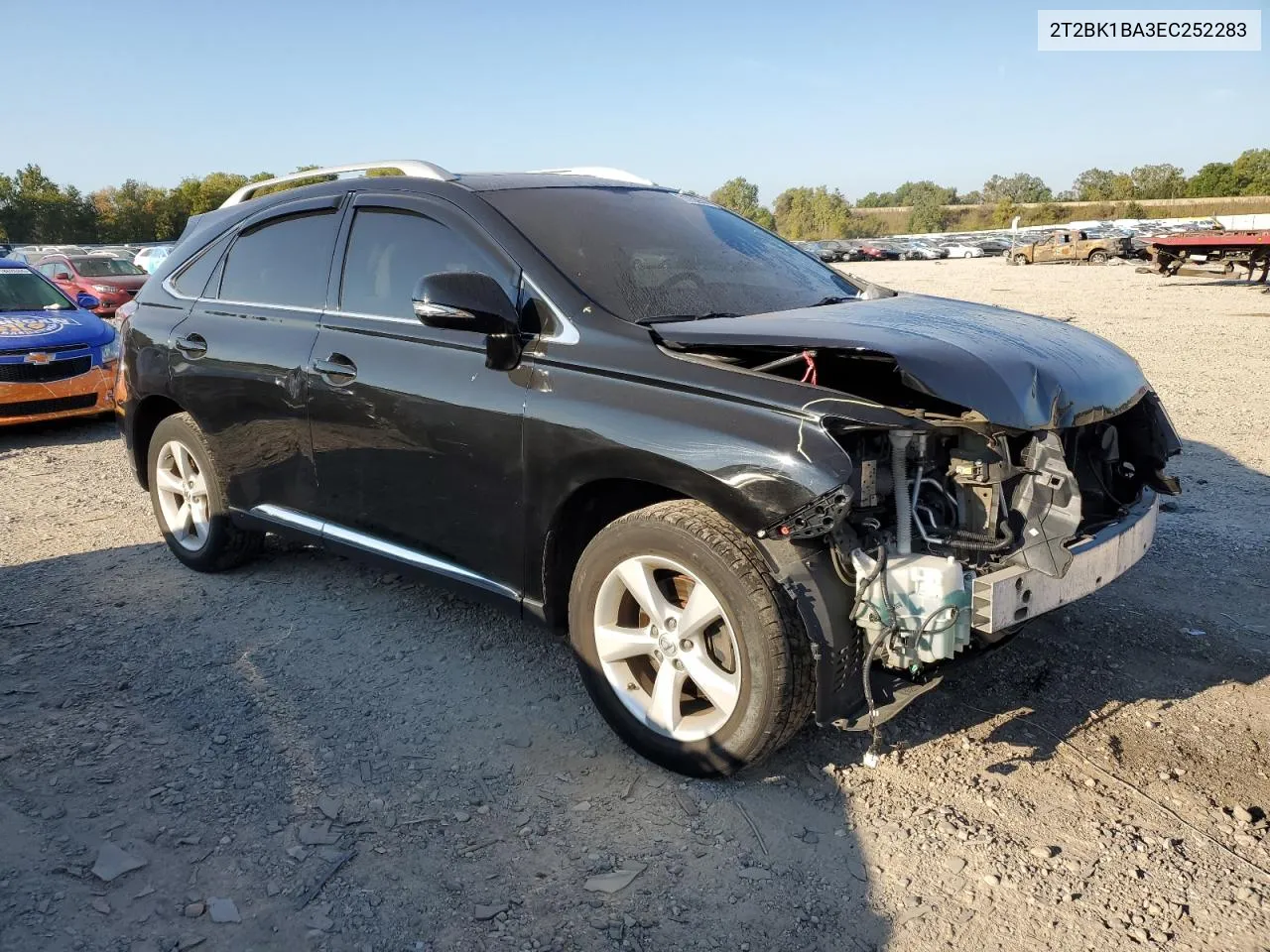 2014 Lexus Rx 350 Base VIN: 2T2BK1BA3EC252283 Lot: 71753944