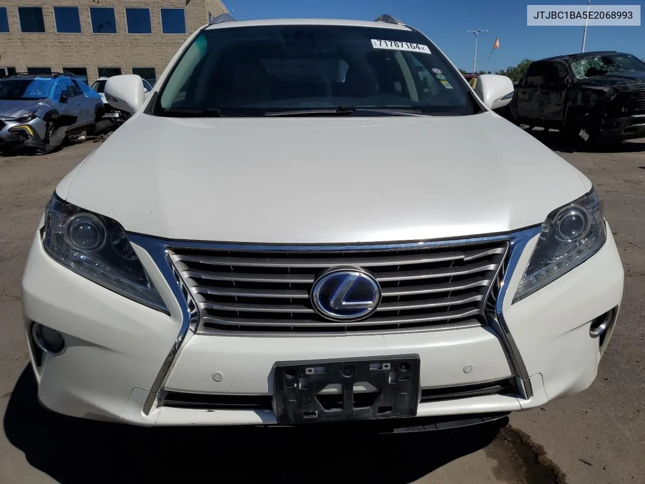 JTJBC1BA5E2068993 2014 Lexus Rx 450H