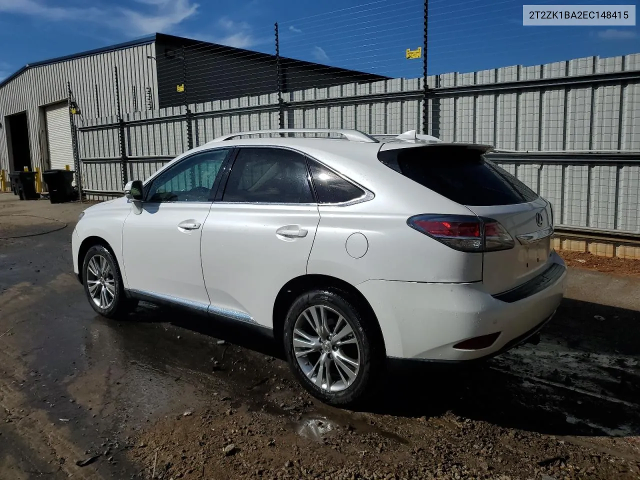 2014 Lexus Rx 350 VIN: 2T2ZK1BA2EC148415 Lot: 72255624