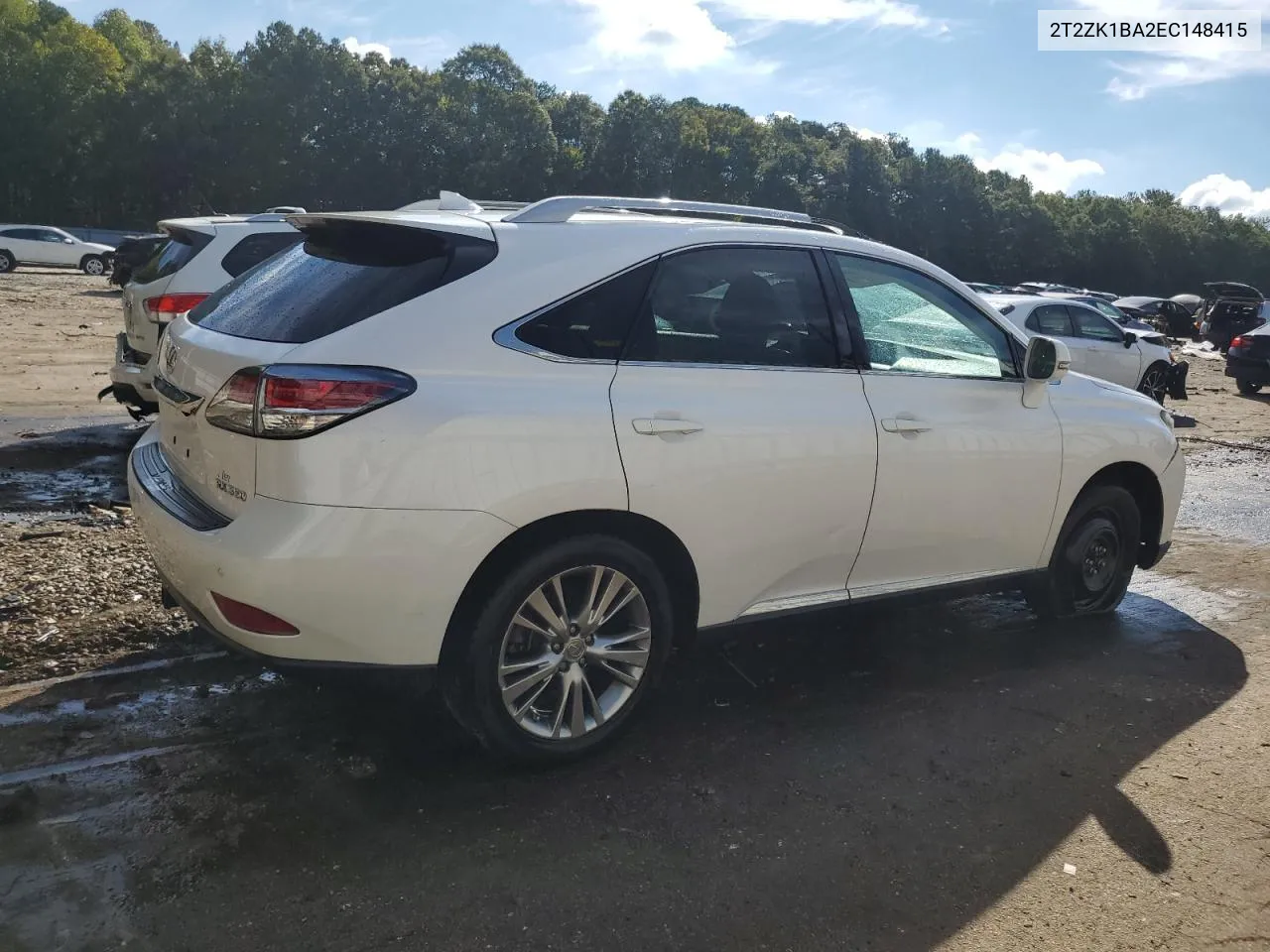 2T2ZK1BA2EC148415 2014 Lexus Rx 350