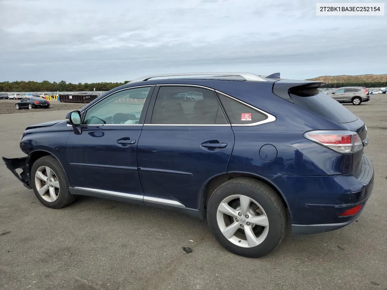 2014 Lexus Rx 350 Base VIN: 2T2BK1BA3EC252154 Lot: 72444304