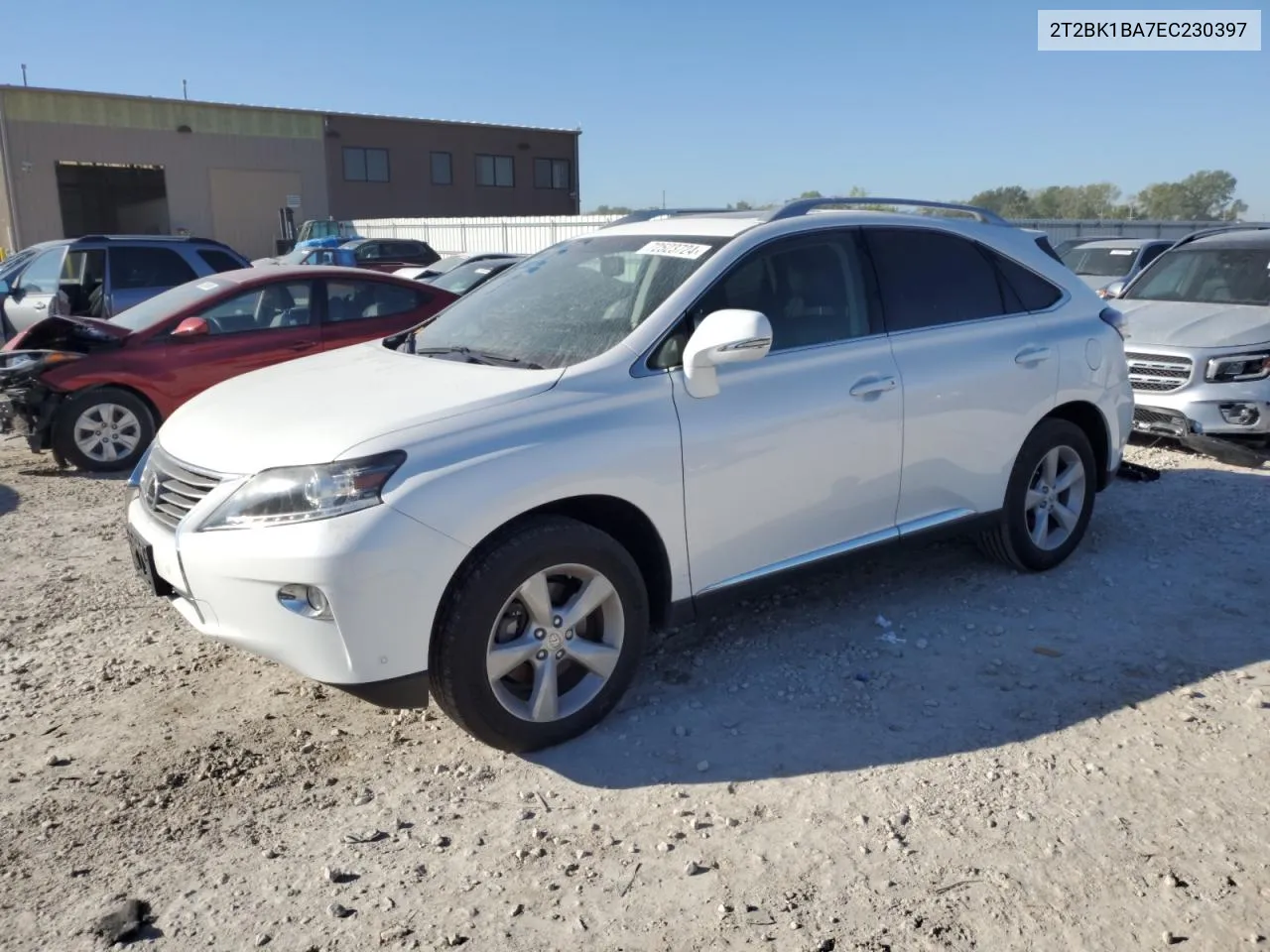 2014 Lexus Rx 350 Base VIN: 2T2BK1BA7EC230397 Lot: 72523724