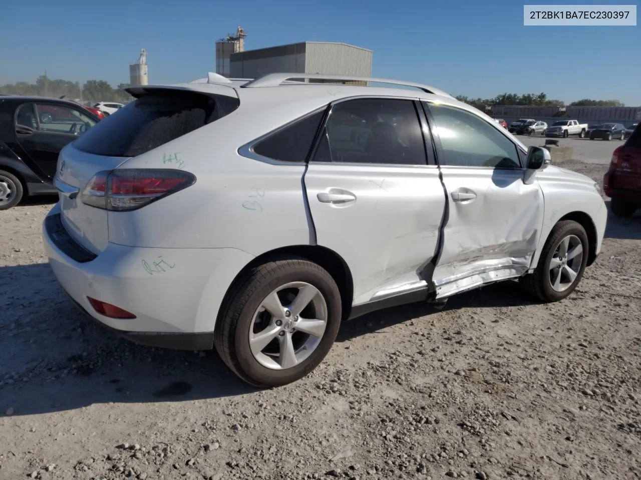 2014 Lexus Rx 350 Base VIN: 2T2BK1BA7EC230397 Lot: 72523724