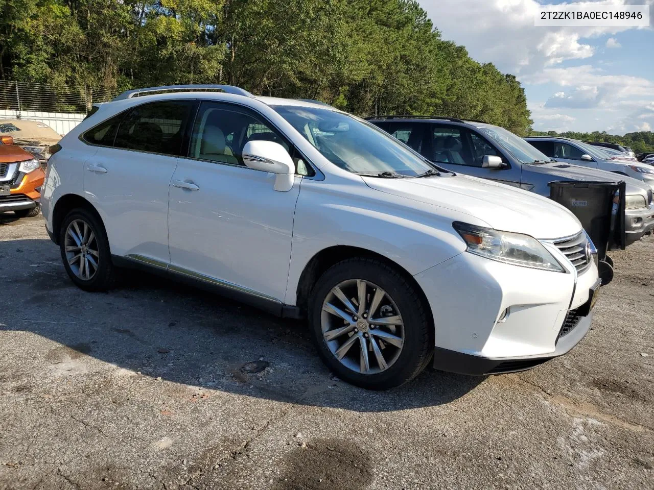 2014 Lexus Rx 350 VIN: 2T2ZK1BA0EC148946 Lot: 72756244