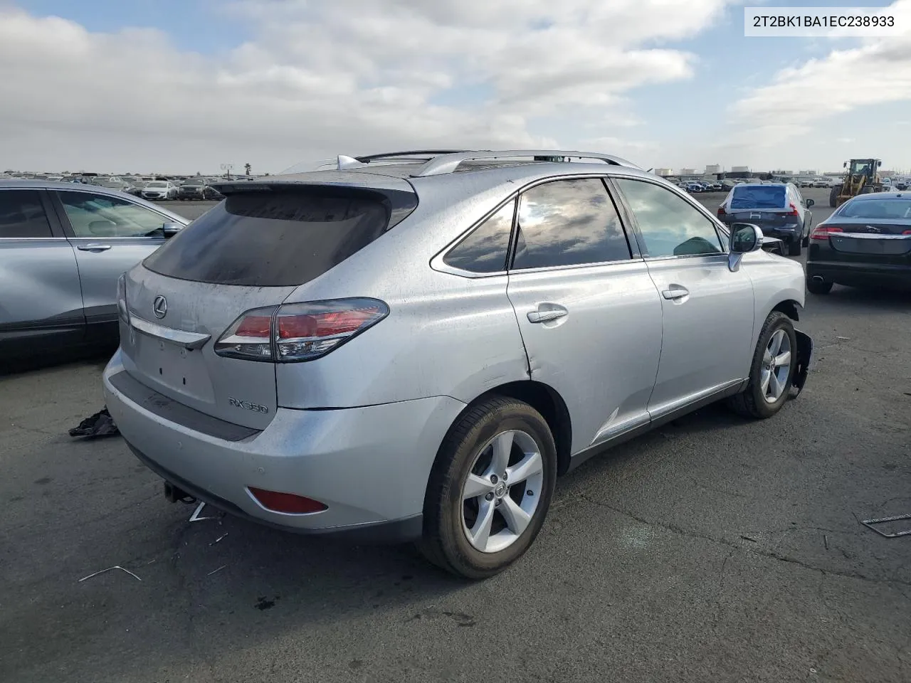 2014 Lexus Rx 350 Base VIN: 2T2BK1BA1EC238933 Lot: 73057694