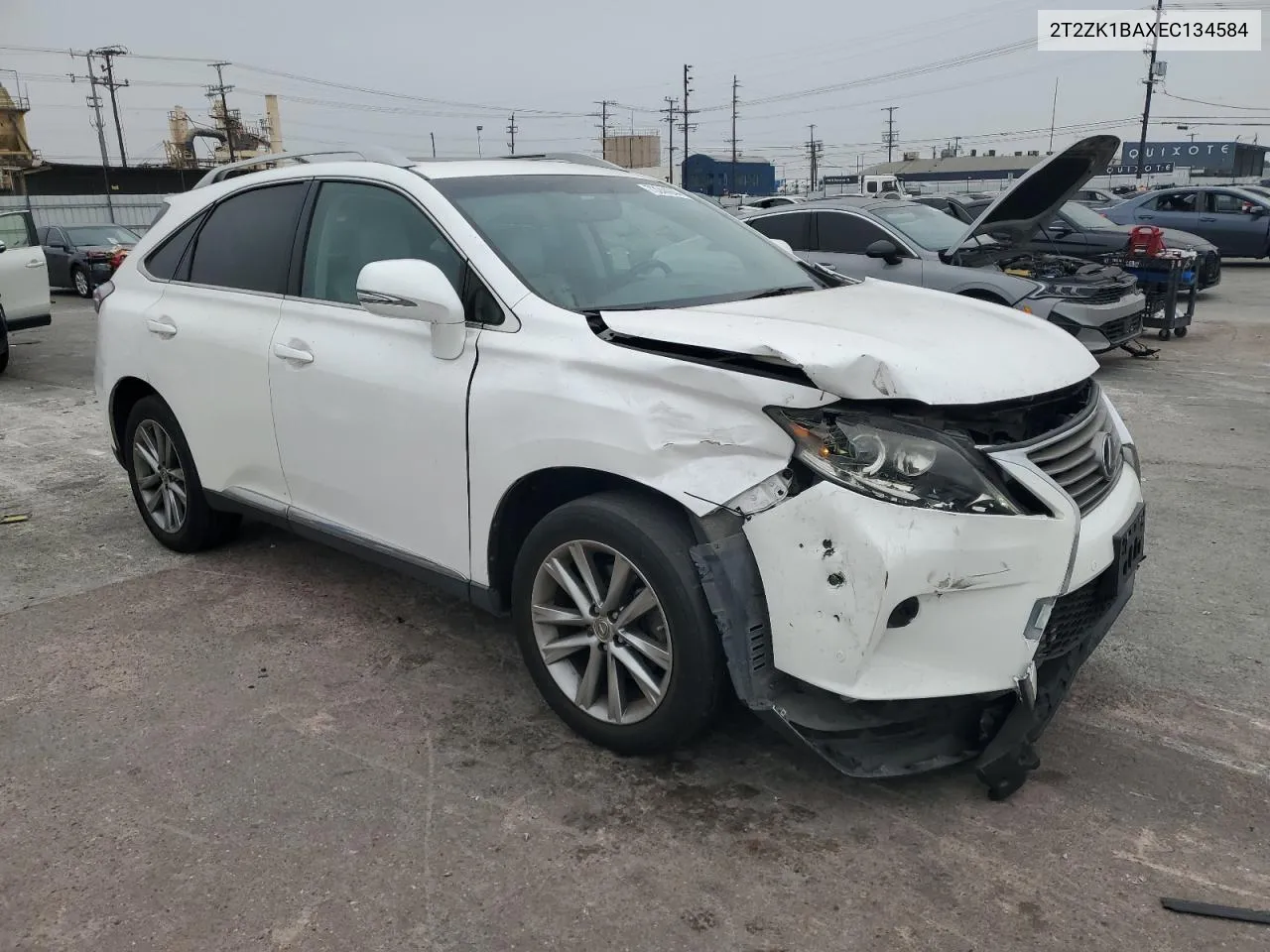 2014 Lexus Rx 350 VIN: 2T2ZK1BAXEC134584 Lot: 73244244