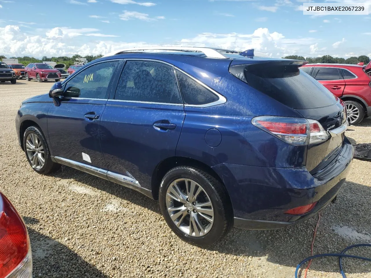 2014 Lexus Rx 450H VIN: JTJBC1BAXE2067239 Lot: 73829224